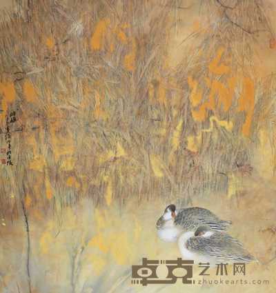 赵治平 2005年作 醉秋 镜心 96×88.5cm